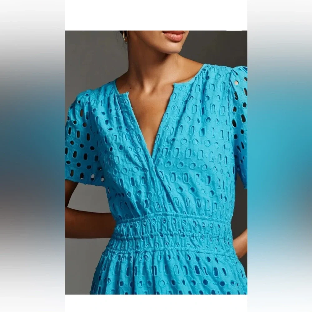 Anthropologie The Somerset Maxi Dress: Eyelet Edition - Picture 4 of 11